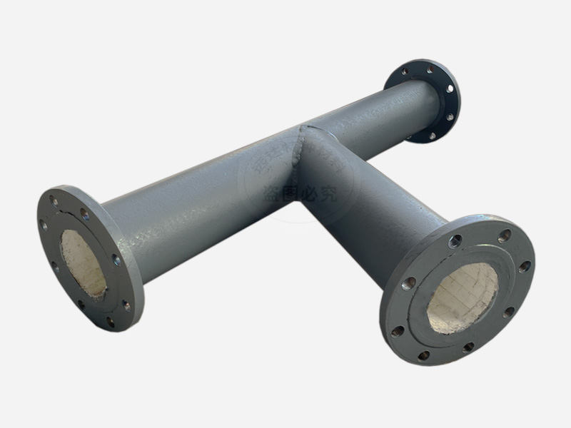 鹽城耐磨陶瓷貼片三通